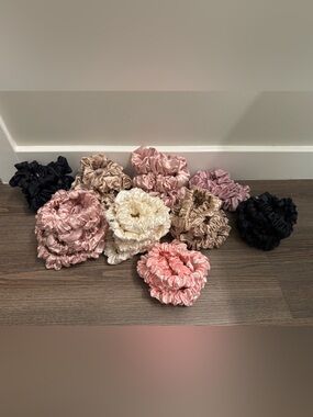 NEW, SLIP SILK SCRUNCHIES, SET OF 66!